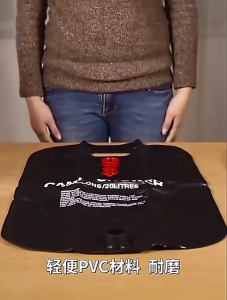 Portable Camping Shower Bag Large Capacity 20L Leakproof Washing Bag With Showerhead for Outdoor Hiking Beach Travel