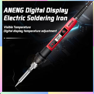 FAST DELIVERY ANENG Solder Listrik Super Panas Elektrik Adjustable Temperature LCD Display 60W SL102