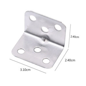 10/20/30Pcs Heavy Duty Joint Right Angle cket - L Shape Metal Corner cket for Wood Furniture