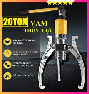 Vam Cảo Thủy Lực 20 Tấn ZYL20 - Tự định tâm tích hợp sẵn bơm tay - Hàng nội địa Cao Cấp - Thợ Săn Máy Ngon