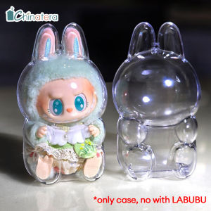 กระเป๋าตุ๊กตา Labubu กล่องเก็บของ เคสอะคริลิคใส สำหรับใส่ Labubu เคสพวงกุญแจ เคสป้องกัน Labubu V1 V2 กล่องเก็บโมเดล Labubu