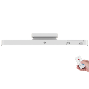 SAVVYSHELF 5 Colors Dimmable LED Touch Table Lamp Eye Protection Rechargeable Reading Table Lamp Decorative Remote Control LED Desk Lamp Cabinet Closet Wardrobe