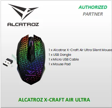 ALCATROZ X-CRAFT AIR ULTRA MOUSE | Lazada