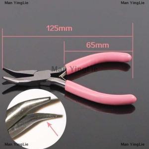 [COD] Man YingLie Mini Pliers Diagonal Round Bent Needle Nose Handcraft Beading Insulated Cutter Pliers For Jewelry Making Tools