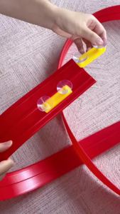 2026 Flexible Race Track Children Toys DIY Double-track Racing Car Ramp Compatible 1/64th Cars Portable Rolls Up Boy Christmas Gift