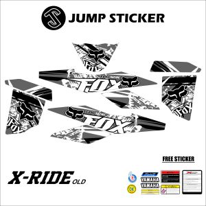 STIKER STRIPING X-RIDE OLD GRAFIS VARIASI 007