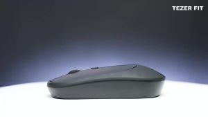 Chuột không dây chuột sạc lại chuột chơi game chế độ kép tương thích Bluetooth chuột USB 2.4G cho laptop máy tính bảng