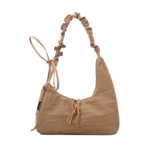 SEA YADOU  กระเป๋าสะพายเชือกรูดแบบลำลองแบบใหม่สายคล้องไหล่จับจีบความจุขนาดใหญ่กระเป๋าโท้ทเข้าได้กับทุกชุดทุกวัน