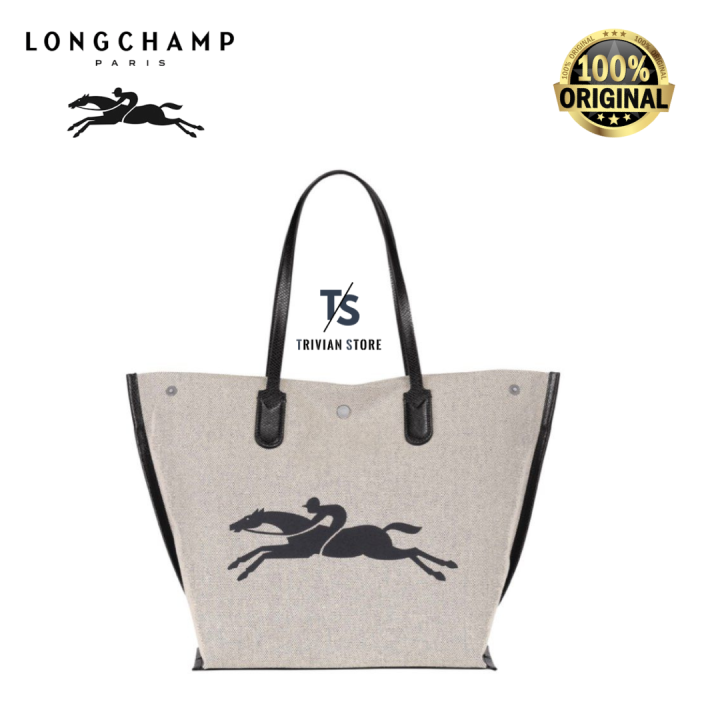 Longchamp canvas hot sale