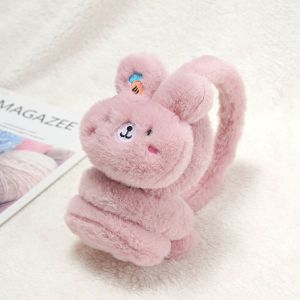TGRYTYT Winter Keep Warm Lovely Windproof Thick Rabbit Women Earmuff Cartoon Cute Earflap Kids Ear Cover