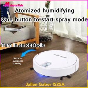 Smart Robot Vacuum Cleaner Rechargeable Household Cleaner with Suction for Hard Floor Pet Hair Carpet