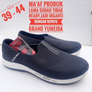 Sepatu Pria Karet Slip On YUMEIDA Terbaru Kekinian Sepatu Kerja Pria Remaja Dewasa