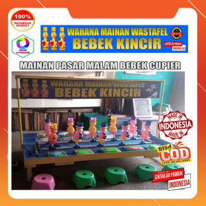 Paket Wahana mainan pasar malam Bebek cupir Simulasi wastafel dengan air berbusa