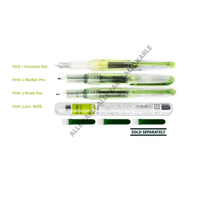 Pilot Petit Pens | Fountain | Marker | Brush | Ink Refill | Alle Karle