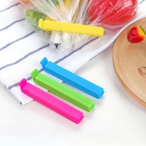 Bộ 5 Kẹp Miệng Túi Đầy Sắc Màu Bảo Quản Thực Phẩm Thức Ăn Tiện Lợi -Lumbley