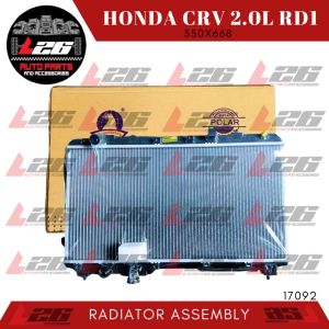 17092 Honda CRV 2.0L RD1 Radiator Assembly 1995-2001 M/T 350X668X26mm 1ROW (Polar)