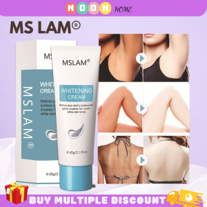 MSLAM WHITENING CREAM / Krim Pemutih Ketiak dan Selangkangan Hitam | Underarm Cream Untuk Area Lipatan dan Bokong Hitam