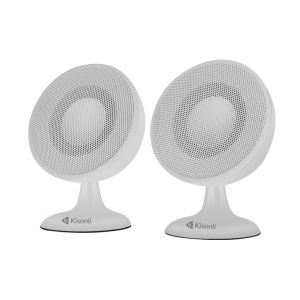 Speaker Mini Komputer / Laptop Kisonli S888-Putih Super Bass Effect With Volume Control - KIMISO