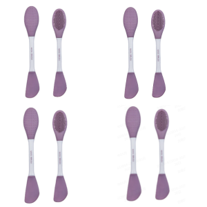 Double-Headed Silicone Mask Brush for Mud Mask Mask Tool Cleaning and Smearing Special Brush for Washing Bowl Beauty Tool Convenient双头硅胶面膜刷