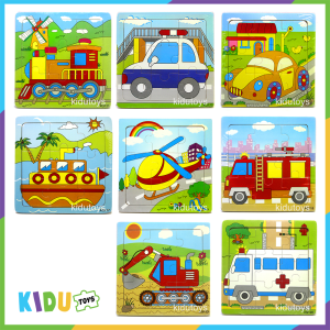 Mainan Anak Mini Puzzle Transportasi Kidu Toys