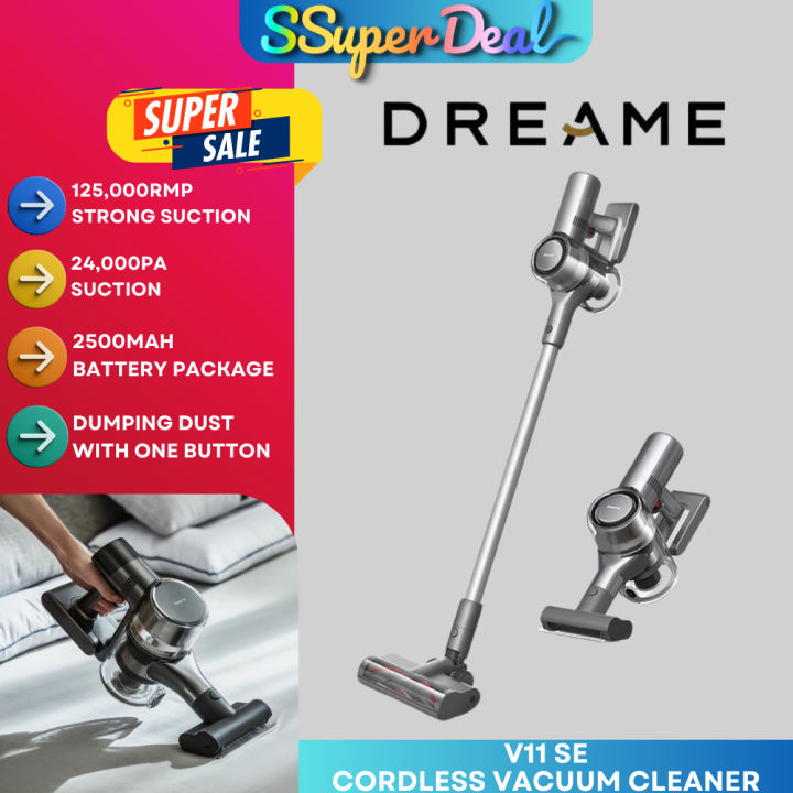 Dreame V11 SE Handheld Wireless Vacuum Cleaner Smart Cleaning Powerful ...