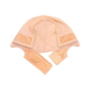 RVGCHC SHOP 45โปร่งใส หมวกวิกผม ส่วน U ระบายอากาศ พร้อมสายรัด หมวกวิกผมลูกไม้  อีลาสติก หมวกตาข่ายทรงโดม วิกผมไม่มีกาว