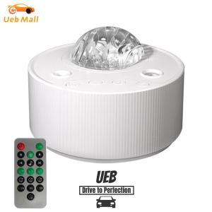 [UEB Mall] Galaxy Projector with Remote Control LED Nebula Lighting Starry Sky Night Light for Bedroom Home Theater