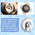 GP77886 Mixer Cap and GP 500520   Pressure Balancing Unit Assembly Compatible with Kohler K-15701-K and K-15700-K mixing valve. 