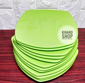 12 PCS PIRING KOTAK KECIL 15 CM   PIRING KUE  kecil piring kentang  ATAU TATAKAN COREL ORIGINAL TERLARIS