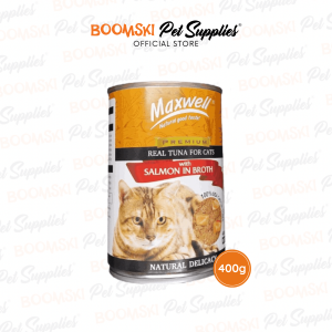 Maxwell Real Tuna Cat Can Food 400g