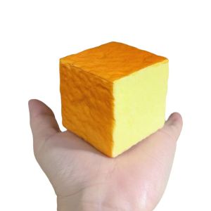 YUDESHUI Hình vuông Đồ chơi bóp hình bánh mì Phục hồi chậm Mềm mại Đồ chơi xốp Mochi Squish Phim hoạt hình Đồ chơi bóp giảm căng thẳng Để giảm căng thẳng