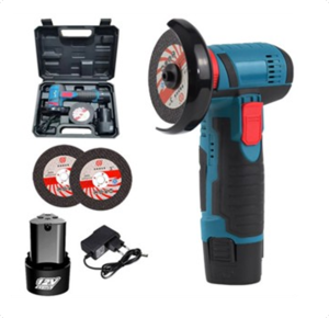 12V Không Chổi Than Máy Nghiền Cỡ Nhỏ Không Dây Có Thể Sạc Lại Máy Xay Góc Kim Loại Cắt Gỗ Mài Bóng Máy Công Cụ Tự Lắp