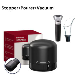 Vacuum Wine Stoppers Reusable Wine Bottle Stoppers Champagne Sealer Cap Set Leak-proof Preserver for Wine Plug