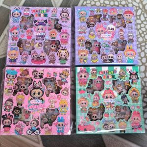 Sticker Karakter Labubu Waterproof Isi 100 Pcs Cocok Untuk Mendekorasi