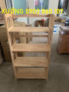 KỆ SÁCH GỖ TỰ NHIÊN CAO CẤP BỀN ĐẸP DÀY DẶN NHƯ ẢNH TPHCM
