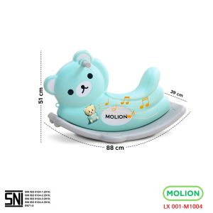 1003 1004 1005 MOLION SNI Mainan Kuda Kudaan Anak Rocking Hourse Kuda Mainan Edukasi Anak