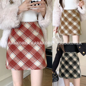 KARAKOREA 505 Xcross Mini Skirt/Korean Woman Skirt/Rok Pendek