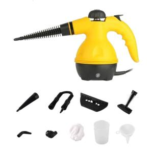 Multifuntional Handheld Steaming Cleaner 1000W with Accessories Suitable for Deep Cleaning Floor Bathrooms and Window