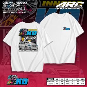 Kaos 2 KD INNOVA - Baju Distro Pria MONSTER DIESEL T-Shirt 2 KD INNOVA Otomotif Cutton Combed