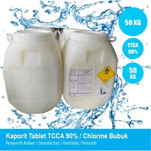 KAPORIT TCCA TABLET 90% - 50 KG CHLORINE TABLET