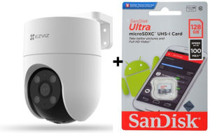 EZVIZ H8c 4MP 2K⁺ COLOR NIGHT PT Wi-Fi OUTDOOR IP CAMERA 2-WAY TALK