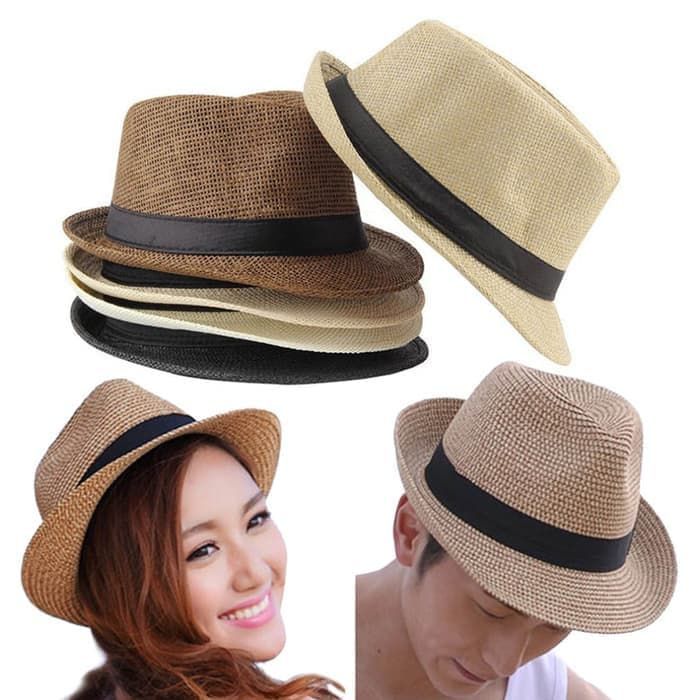 Jual hot sale fedora hat