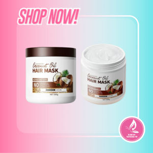 Original Effective Sadoer Coconut Hair Mask cares for hair repairs damage dry frizz smooth hair mois