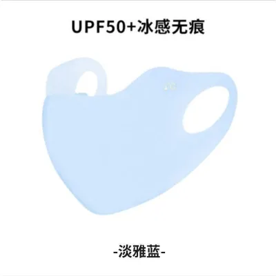 Masker Wajah Anti Ultraviolet UV UPF 50+ Bahan Komposit Es Dingin Pelindung Wajah dari Sinar Matahari Multifungsi Premium Untuk Aktivitas Outdoor Berkendara Sepeda Lari Breathable Wajah Terlihat Tirus