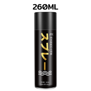 เคลือบรองเท้า สเปรย์กันน้ำ สเปรย์ สำหรับ พ่นรองเท้าผ้าใบ รองเท้าหนัง กระเป๋า,เสื้อผ้า กันละอองน้ำและสิ่งสกปรก 260 ml