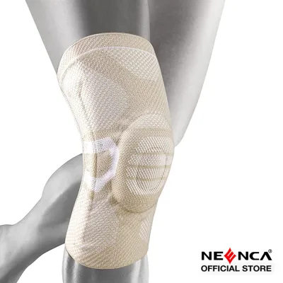 Neenca thể thao chuyên nghiệp Băng cố định gối hỗ trợ (Phiên bản nâng cấp) tấm xỏ gối bó sát với xương bánh chè Đệm gel & cân bằng hai bên bảo vệ đầu gối với Ngang Đan công nghệ cho thể thao đau Relief chạy tập luyện viêm khớp khớp phục hồi