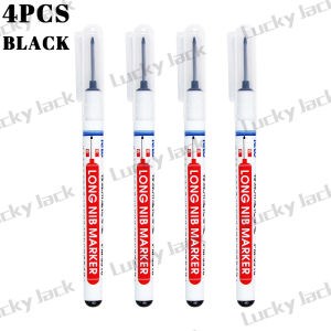 Multipurpose marker pen long nib marker Black Red Blue 3 piece set