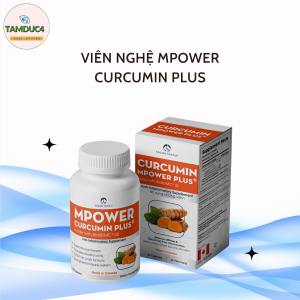 Viên nghệ MISKAFA MPOWER CURCUMIN PLUS bổ sung chống viêm