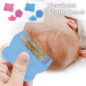 1 Set Newborn Scalp Comb Hair Cleaning Products Comb Soft Comb Supplies Infant Silicon Head Massager