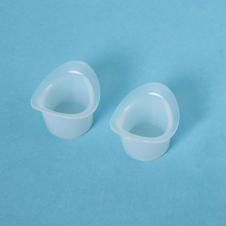 Sofullue 20Pcs Eye Wash Cup Eye Flush Cups Plastic Durable Transparent